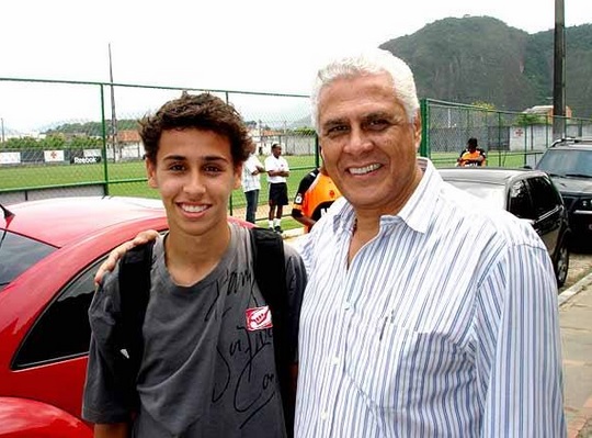 Rodrigo Dinamite e Roberto Dinamite